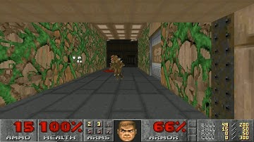 Ultimate Doom: The Shores of Hell (Episode 2) - Ultra-Violence Speedrun in 3:04 (3:44)