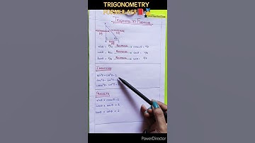 TRIGONOMETRY Formulas!!🔥📕😇 #shorts #viral #youtubeshorts #maths