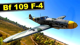 It looks like the best plane to destroy tanks , until reality hits you... ▶️ Bf 109 F-4