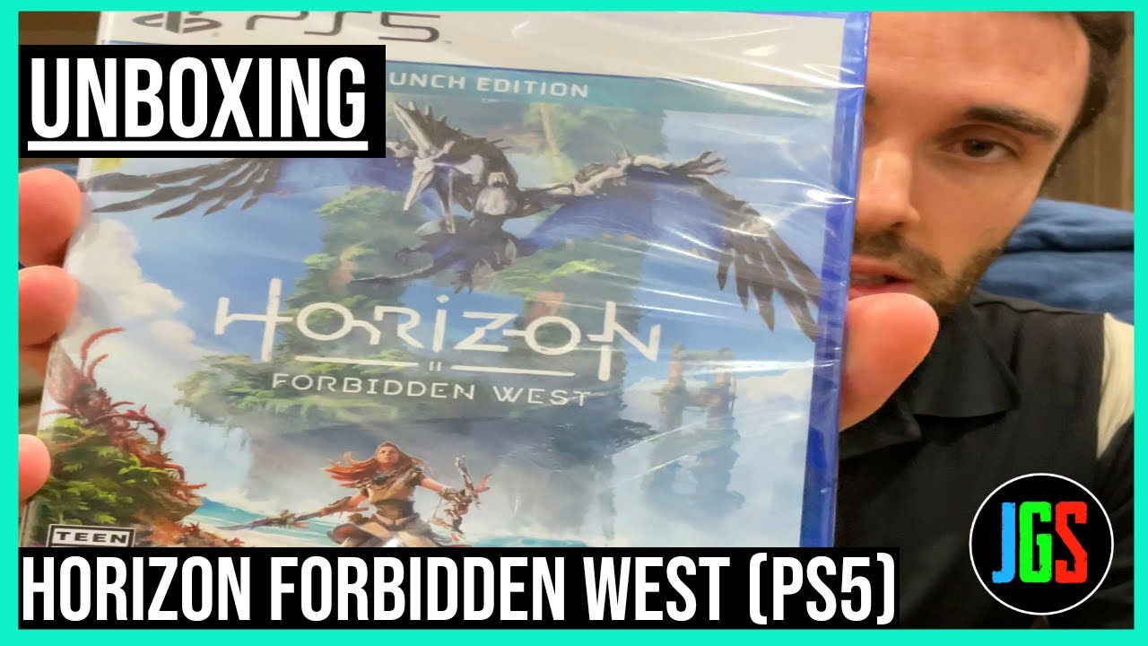 Horizon Forbidden West Launch Edition(PS4/PS5) Unboxing 