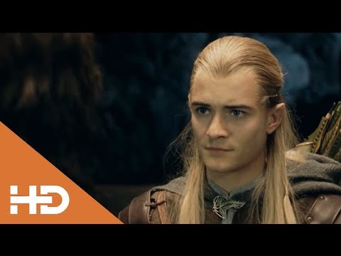 Леголас приходит на помощь людям ★ Властелин колец: Две крепости