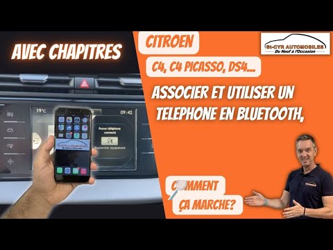 Citroen C4, C4 Picasso, DS4...Associer son téléphone en Bluetooth