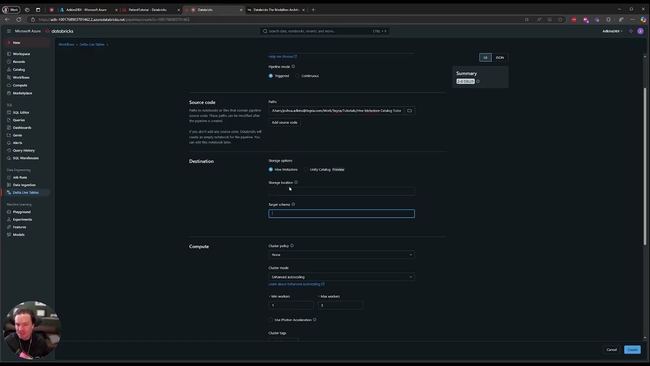 🚀 Automating Data Pipelines in Databricks – Delta Live Pipeline Setup