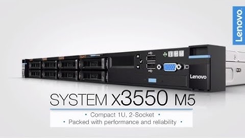 Lenovo System x3550 M5 Product Video