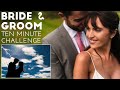 Bride & Groom portrait shoot in harsh light | 10 MINUTE CHALLENGE