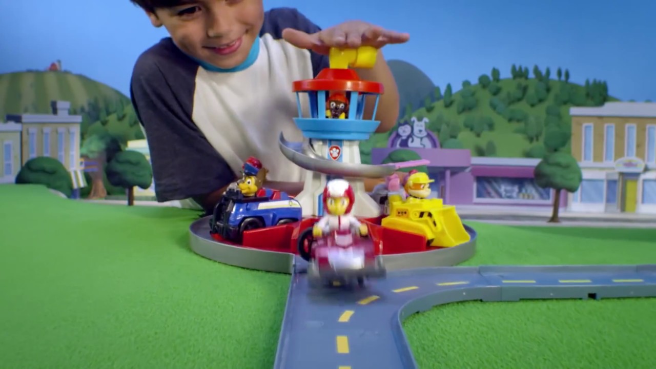 Paw Patrol - Roll Patroll Pups & Railway - Spin Master transformers robots in disguise