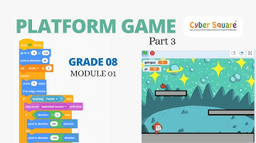 Cyber Square Grade 8 Module 1 - Platform Game part 3