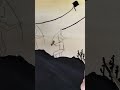 #makarsankranti art#festival art#kite art#sunset art#Art reel#indian art #landscape #shortsfeed #yt