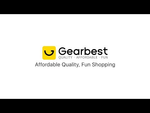 Demonstração do novo visual da Gearbest