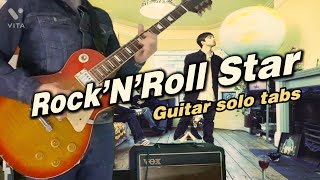 Oasis - Rock'N'Roll Star - Guitar sólo - Tabs