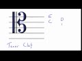 What is the Tenor Clef and how can I read it?