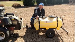 Country Line 25 Gallon Sprayer Product Review | Boom Sprayer Review