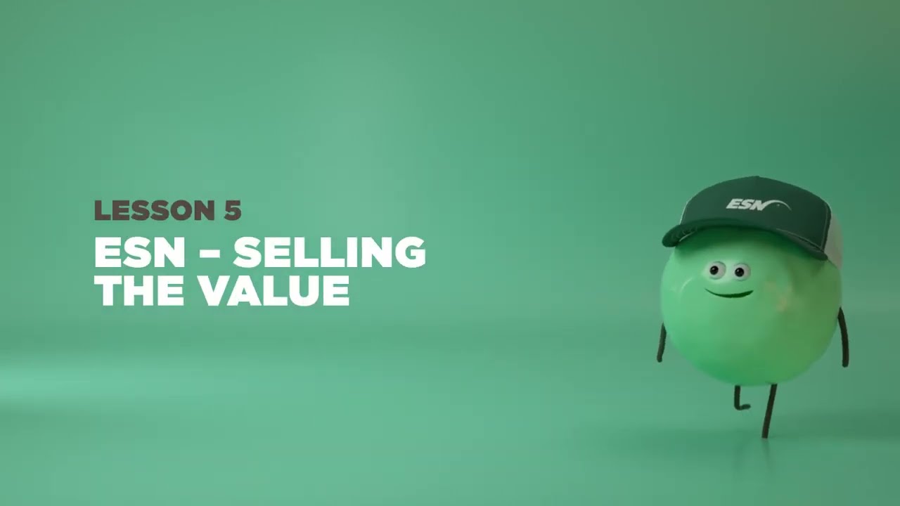 Lesson 5: Selling the Value