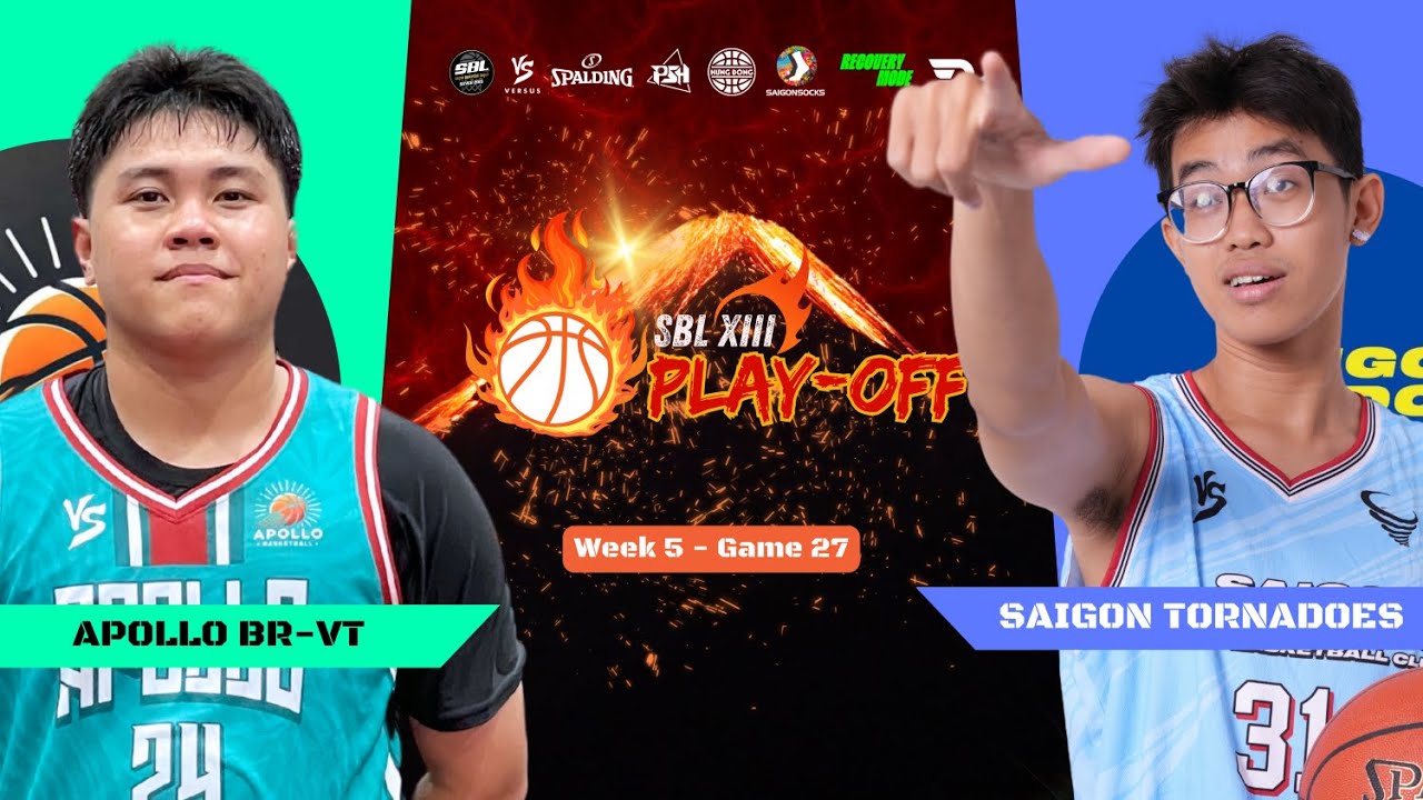 [SBL season 13 - 2025] TỨ KẾT 4 : APOLLO BR-VT (GREEN) 74 VS 70 SAIGON ...