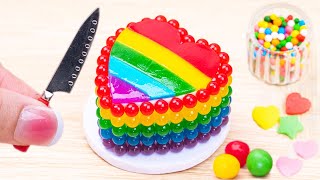 Best Of Miniature Cake Decorating Ideas | Amazing Rainbow KitKat Chocolate Cake Decorating Recipes