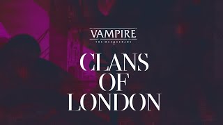 🔥👀 Sneak Peek 👀🔥 Vampire the Masquerade - Clans of London - PAX 2023