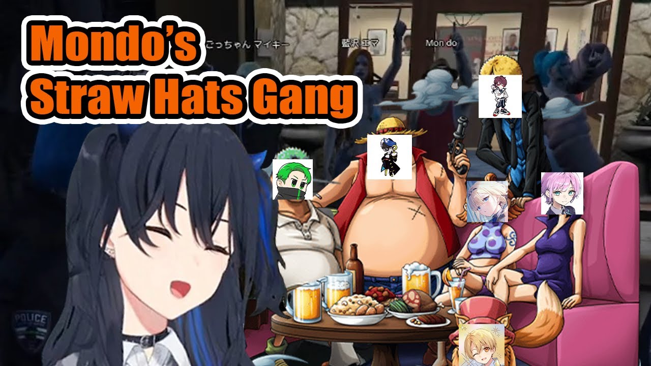 The Birth of Mon D. Luffy's Gang 【GTAV MADTOWN β】(VSPO / Eng Sub)