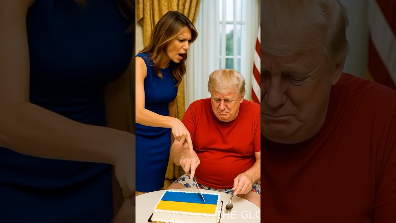 Дональд Трамп украл торт у Зеленского