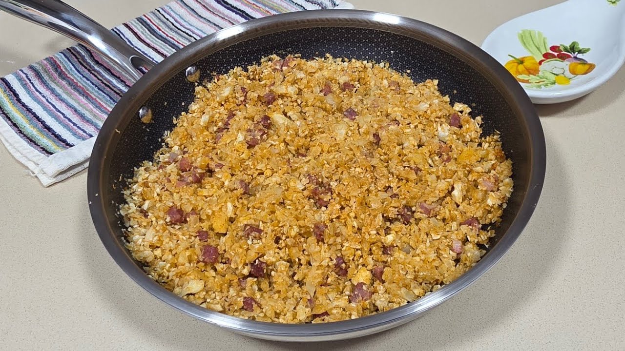 Las migas que no engordan.  Así sí 😋