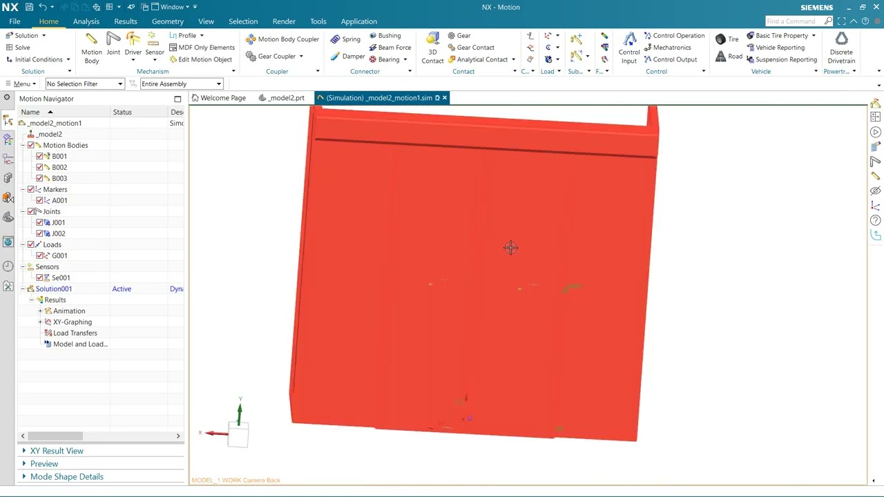 Bài 3. Mô Phỏng Trên Phần Mềm NX (NX Motion).