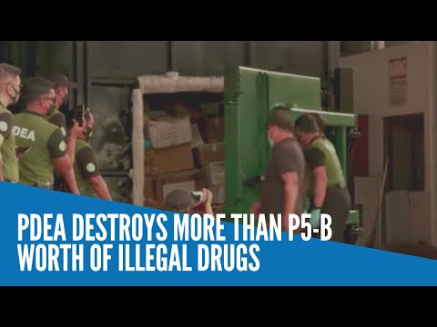 PDEA destroys more than P5-B worth of illegal drugs