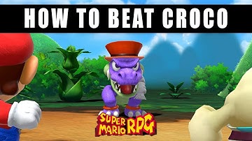 How to beat Croco - Super Mario RPG Remake - Super Mario RPG Nintendo Switch