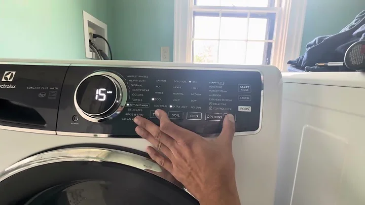 Electrolux washer test mode , e11 error code #washers #electrolux #love #washerrepair #appliances 