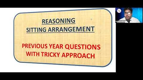 BANK SITTING ARRANGEMENT CIRCLE PART - 1