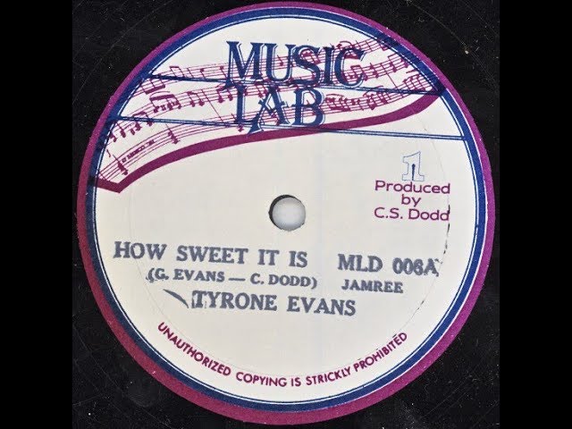 【高額売筋】 Tyrone YouTube - Is It Sweet How - Evans その他