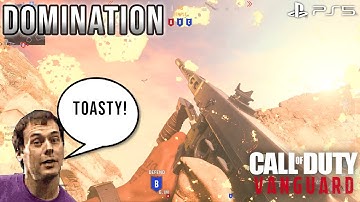 Call Of Duty: Vanguard Domination Random Teammate gets V2 Rocket PS5 Gameplay (No Commentary)