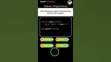 what will be the output of the following python code? #pythonprogramming #pythontutorial #interview