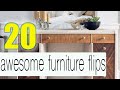 20 of my BEST FURNITURE FLIPS!! amazing BEFORE & AFTER