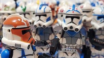 My HUGE Clone Army Customs Collection | 60+ Custom Lego Clone Troopers