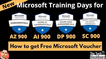 Microsoft Azure Training Days | How to get free Azure exam voucher | AZ-900, AI-900, DP-900, SC-900