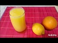 كوكيتا- حضري عصير البرتقال و الليمون الصحي بطريقة سهلة و سريعة