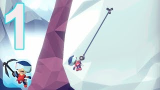 Hang Line: Mountain Climber - Gameplay Walkthrough Part 1 (iOS, Android) screenshot 4