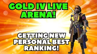 Getting My New Personal Best Live Arena Ranking!