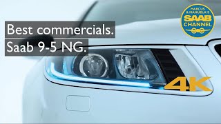 Best commercials. Saab 9-5 NG 2010-2011. 4K.