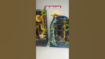 Tiểu cảnh thác nước phong thuỷ để ngoài trời và trong nhà giá tại khó #takahome #vinazon #samtienvn