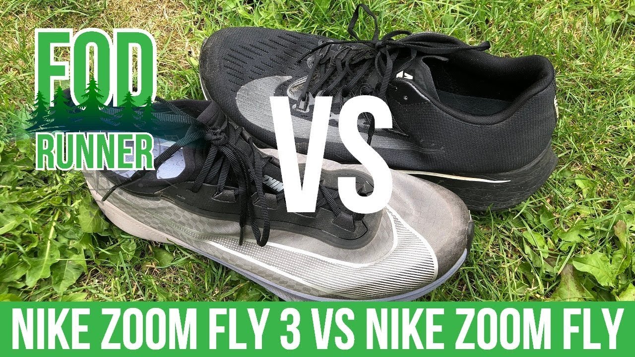 buffet Extranjero fuego Nike Zoom Fly 3 vs Nike Zoom Fly | FOD Runner - YouTube