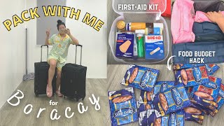 [VLOG] Boracay 2022 - EP. 1: PACK WITH ME! (beach essentials, food hacks, shopee buys) | heymisstatj