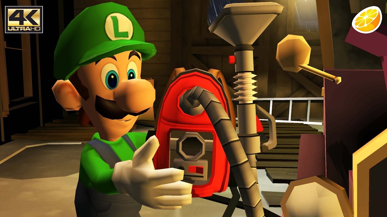 Citra 3DS Emulator - Luigi's Mansion 2 Ingame / Gameplay 4K 2160p