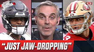 Reaction to San Francisco 49ers crushing Seattle Seahawks in NFL Playoff Wild Card | Colin Cowherd