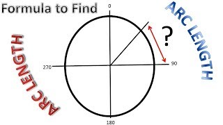 Formula To Get ARC LENGTH of Degrees  PipingWeldingNonDestructiveExaminationNDT