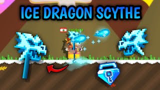Making Ice Dragon Scythe + Review | Growtopia - WINTERFEST 2021 screenshot 1