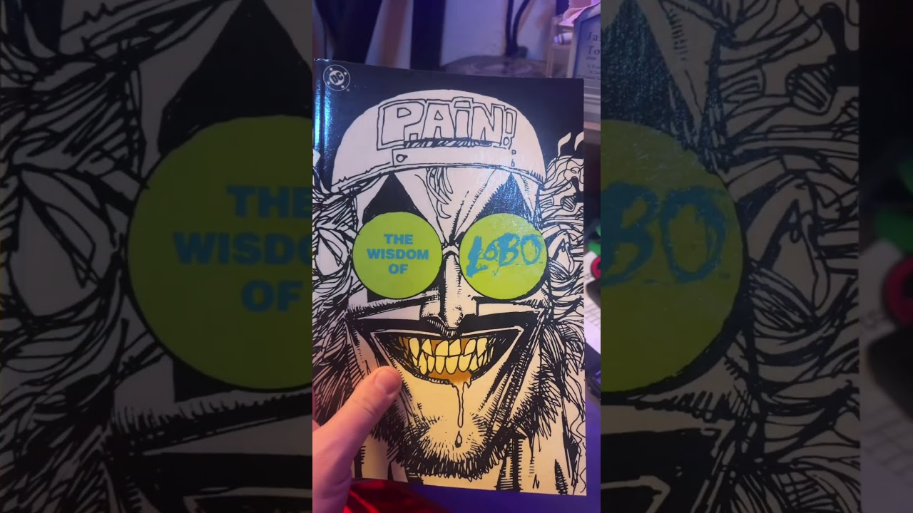The wisdom of Lobo runs deep and contains multitudes… #dc #funny #comics #lobo