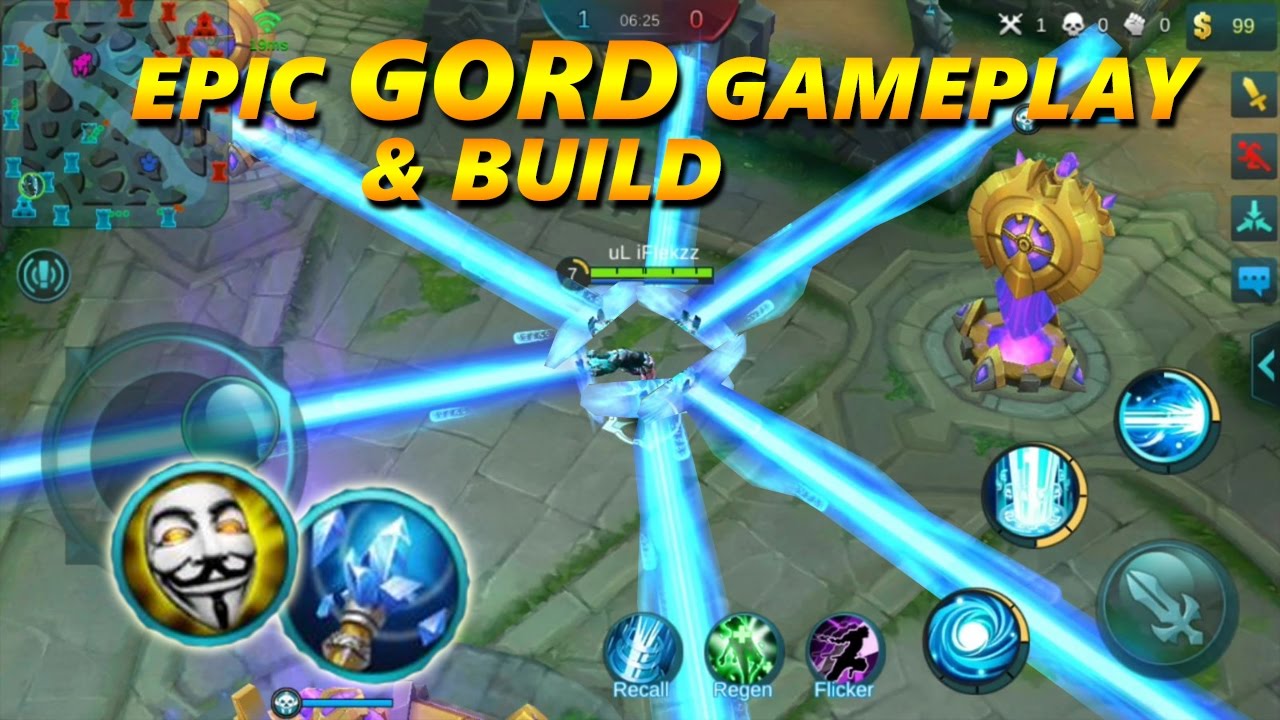 Mobile Legends Crazy Gord Gameplay Ult Damage Broken Youtube