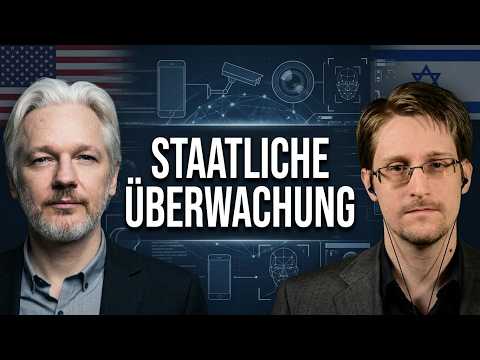 Snowden & Assange warnten: Der Überwachungsstaat wächst weiter