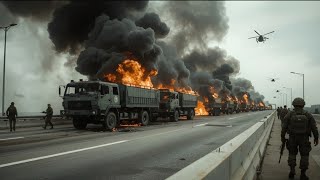 Breaking: Large NATO Supply Convoy Targeted and Destroyed by Russian Su-30s -ARMA 3