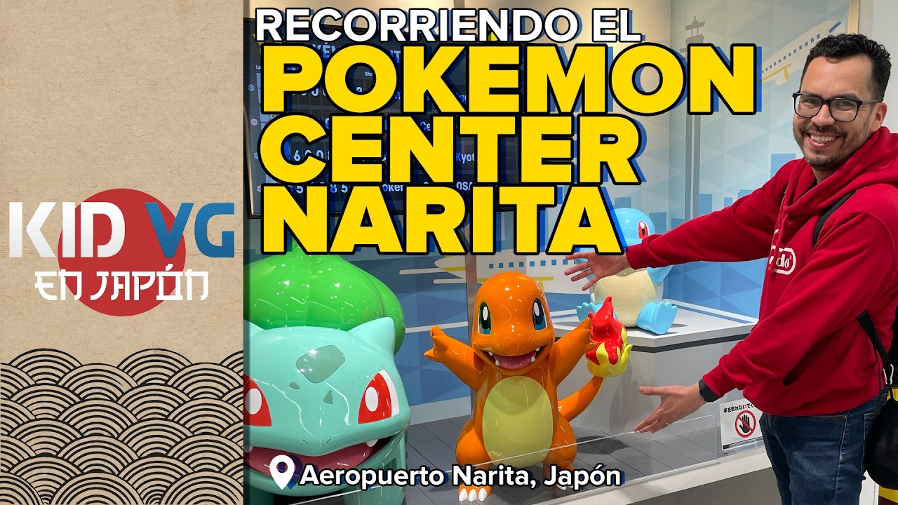 ¡¡Recorriendo el POKÉMON CENTER NARITA!!